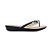 Tamanco Feminino Piccadilly Anabela Preto - 50034 - Imagem 1