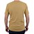 Camiseta Masculina King&Joe Slim Marrom - CA21003 - Imagem 3