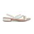 Sandália Feminina Piccadilly Taila Salto Baixo Branca - 5900 - Imagem 1