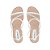 Sandália Feminina Piccadilly Taila Salto Baixo Branca - 5900 - Imagem 4