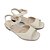 Sandália Feminina Modare Bico Quadrado Creme - 7169 - Imagem 2