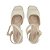 Sandália Feminina Modare Bico Quadrado Creme - 7169 - Imagem 4