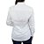 Camisa Feminina Dudalina ML Slim Jacquard Branca - 530322 - Imagem 2