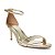 Sandália Feminina Santa Lolla Metallic Soft Ouro - 0713 - Imagem 2