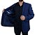 Blazer Masculino Dudalina Slim Linho Azul Plus Size - 666050 - Imagem 6