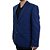Blazer Masculino Dudalina Slim Linho Azul Plus Size - 666050 - Imagem 7