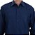 Camisa Masculina Dudalina ML Comfort Marinho Plus Size 53010 - Imagem 4