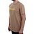 Camiseta Masculina Freesurf MC Marrom - 110405440 - Imagem 4