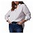 Camisa Feminina Dudalina ML Regular Tricoline Branca - 53010 - Imagem 5