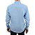 Camisa Masculina Ogochi ML Essencial Slim Azul - 001470 - Imagem 3