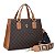 Bolsa Feminina Luz da Lua Tote Monograma Marrom - 2000268 - Imagem 3