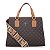 Bolsa Feminina Luz da Lua Tote Monograma Marrom - 2000268 - Imagem 1