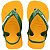 Chinelo Infantil Havaianas Baby Brasil Logo Amarelo - 4140 - Imagem 1
