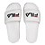 Chinelo Masculino Fila Slide Drifter Basic Branco - 11A0 - Imagem 1