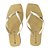 Chinelo Feminino Ramarim Solarize Glitter Areia - 23123 - Imagem 1