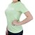 Camiseta Feminina Adidas Logo Verde Claro - IS209 - Imagem 3