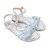 Sandália Infantil Feminina Ortopé Rasteira Candy Azul - 3402 - Imagem 2