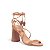 Sandália Feminina Santa Lolla Soft Marrom Palha - 077F - Imagem 2