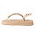 Sandália Feminina Dakota Flatform Rives Tule Bege - Y6241 - Imagem 4