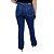Calça Jeans Feminina Sawary Reta Azul Escuro - 275426 - Imagem 2