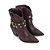 Bota Feminina Suzana Santos Western Marrom Cacau - 3560 - Imagem 2