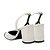 Sapato Feminino Suzana Santos Branco e Preto - 4417 - Imagem 4