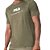 Camiseta Masculina Fila MC Sport Melange Verde - F11A - Imagem 1