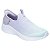 Tênis Feminino Skechers Ultra Flex 3.0 Blend Azul e Rosa 150 - Imagem 2