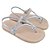 Sandália Feminina Beira Rio Aurora Boreal Prata - 8529 - Imagem 2