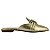 Mule Feminino Beira Rio Metalizado Dourado - 4134 - Imagem 1