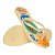 Chinelo Feminino Havaianas Slim Super Fresh Amarelo 4149811 - Imagem 4