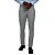 Calça Sarja Masculina Dudalina Slim Color Cinza Claro 910119 - Imagem 3