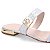 Chinelo Feminino Luz da LuaCouro Venus Prata - 80270028 - Imagem 4
