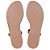 Rasteira Feminina Santa Lolla Metallic Bronze Marrom - 046E - Imagem 5