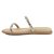Chinelo Feminino Beira Rio Bege e Dourado - 8488 - Imagem 3
