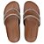 Chinelo Feminino Beira Rio Marrom - 8524 - Imagem 4