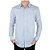 Camisa Social Masculina King&Joe ML Azul Claro - CS23 - Imagem 3