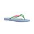 Chinelo Feminino Santa Lolla Flip Flop Azul Verde - 06BC - Imagem 4