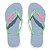 Chinelo Feminino Santa Lolla Flip Flop Azul Verde - 06BC - Imagem 1