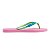 Chinelo Feminino Santa Lolla Flip Flop Rosa Verde - 06BC - Imagem 4