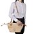 Bolsa Feminina Cecconello Tote Palha Bege - C2535 - Imagem 2