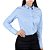 Camisa Feminina Dudalina ML Slim Listra Azul - 5306369 - Imagem 3