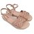 Sandália Feminina Piccadilly Bege - 410035 - Imagem 2