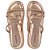Chinelo Feminino Mississipi Plataforma Bronze - MB531 - Imagem 4