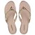 Chinelo Feminino Mississipi Rives Metalizado Bege - MB051 - Imagem 4