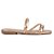Chinelo Feminino Mississipi Rives Metal Rosa - MB751 - Imagem 1