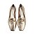 Mocassim Feminino Jorge Bischoff Dourado - J22274 - Imagem 4