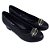 Scarpin Feminino Piccadilly Salto Bloco Preto -110183 - Imagem 2