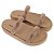 Papete Feminina Anacapri Duas Tiras Glam Bege - C30380 - Imagem 2
