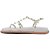 Papete Feminina Santa Lolla Spikes Branca Off - 0529 - Imagem 5